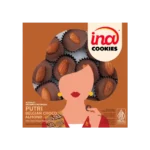 Jual Kukis Belgian Choco Almond Reguler Ina Cookies - Camilan Cokelat Lezat dan Renyah